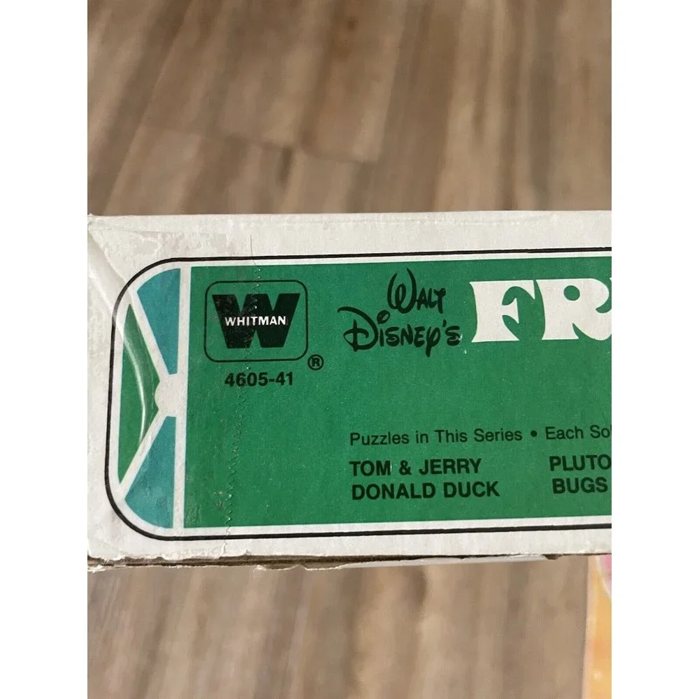 Vintage 1984 Whitman Walt Disney Friends Jigsaw Puzzle, Mickey Band 100 pcs, Toy